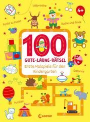 100 Gute-Laune-Rätsel - Erste Malspiele für den Kindergarten Sonja Fiedler-Tresp 9783743212701