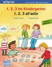 1,2,3 im Kindergarten/1,2,3 all'asilo Böse, Susanne/Dinter, Isabelle 9783198495940