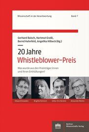 20 Jahre Whistleblower-Preis Gerhard Baisch/Hartmut Graßl/Bernd Hahnfeld u a 9783830555506