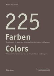 225 Farben/225 Colors Trautwein, Katrin 9783035622270