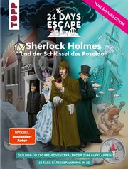 24 DAYS ESCAPE 3D Pop-Up-Adventskalender- Sherlock Holmes und der Schlüssel des Poseidon (SPIEGEL Bestseller-Autor) Zhang, Yoda 9783735852595