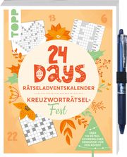 24 DAYS RÄTSELADVENTSKALENDER - Kreuzworträtsel-Fest frechverlag 9783735851765