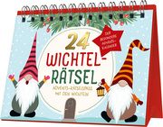 24 Wichtel-Rätsel - Advents-Rätselspaß mit den Wichteln Kiefer, Philip 9783625194439