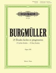 25 leichte Etüden Burgmüller, Friedrich 9790014013981