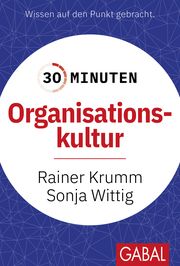 30 Minuten Organisationskultur Krumm, Rainer/Wittig, Sonja 9783967392166