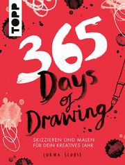 365 Days of Drawing Scobie, Lorna 9783735881250