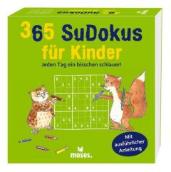 365 Sudokus für Kinder Heine, Stefan 9783897778375