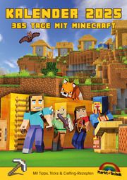 365 Tage mit Minecraft - Kalender 2025 Haberkamp, David 9783988100313