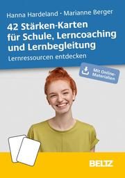 42 Stärkekarten für Schule, Lerncoaching und Lernbegleitung Hardeland, Hanna/Berger, Marianne 4019172200121