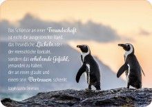 Postkarte - Das Schönste an einer Freundschaft...