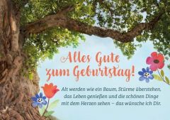 Faltkarte - Alles Gute zum Geburtstag!