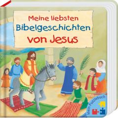 Mein Puzzlebuch: Meine liebsten Bibelgeschichten von Jesus Abeln, Reinhard 9783438045270