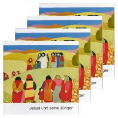 Jesus und seine Jünger (4er-Pack) Kees de Kort 9783438049360