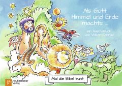 5er-Pack: Mal die Bibel bunt - Am Anfang schuf Gott Konrad, Volker 9783761565650
