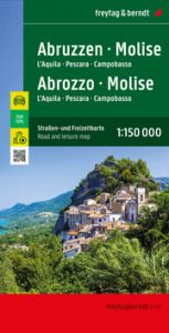 Abruzzen - Molise, Straßen- und Freizeitkarte 1:150.000, freytag & berndt freytag & berndt 9783707921212