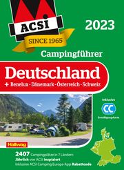 ACSI Campingführer Deutschland 2023 ACSI/Hallwag 9783828310407