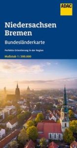 ADAC Bundesländerkarte Deutschland 03 Niedersachsen, Bremen 1:300.000  9783826423345