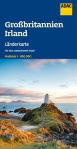 ADAC Länderkarte Großbritannien, Irland 1:650.000  9783826423659