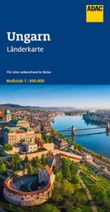 ADAC Länderkarte Ungarn 1:300.000  9783826410963