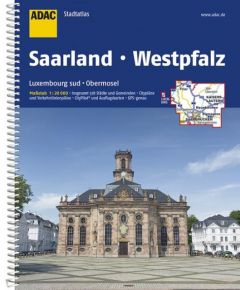 ADAC Stadtatlas Saarland, Westpfalz 1:20.000  9783826413650
