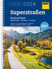ADAC Superstraßen 2023/2024 Deutschland 1:200.000, Österreich, Schweiz 1:300.000  9783826422683