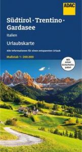 ADAC Urlaubskarte Südtirol, Trentino, Gardasee 1:200.000  9783826424014