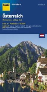 ADAC Urlaubskarte Österreich 03 Oberösterreich, Salzburg-Nord 1:150.000  9783826416392