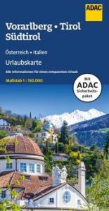 ADAC Urlaubskarte Österreich 06 Vorarlberg, Tirol, Südtirol 1:150.000  9783826422997