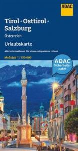 ADAC Urlaubskarte Österreich 05 Tirol, Osttirol, Salzburg 1:150.000  9783826424007