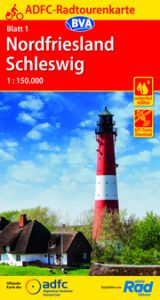 ADFC-Radtourenkarte 1 Nordfriesland/Schleswig 1:150.000, reiß- und wetterfest, GPS-Tracks Download Allgemeiner Deutscher Fahrrad-Club e V (ADFC)/BVA BikeMedia GmbH 9783870739072