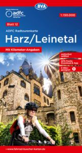 ADFC-Radtourenkarte 12 Harz/Leinetal 1:150.000, reiß- und wetterfest, E-Bike geeignet, GPS-Tracks Download, mit Bett+Bike Symbolen, mit Kilometer-Angaben Allgemeiner Deutscher Fahrrad-Club e V (ADFC)/BVA BikeMedia GmbH 9783969901274