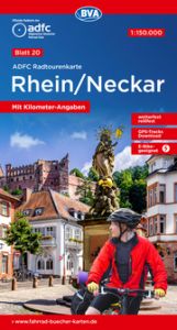 ADFC-Radtourenkarte 20 Rhein /Neckar 1:150.000, reiß- und wetterfest, GPS-Tracks Download Allgemeiner Deutscher Fahrrad-Club e V (ADFC)/BVA BikeMedia GmbH 9783969901168