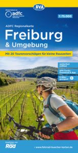 ADFC-Regionalkarte Freiburg und Umgebung 1:75.000, reiß- und wetterfest, GPS-Tracks Download Allgemeiner Deutscher Fahrrad-Club e V (ADFC) 9783969901403