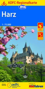 ADFC-Regionalkarte Harz, 1:75.000, reiß- und wetterfest, GPS-Tracks Download Allgemeiner Deutscher Fahrrad-Club e V (ADFC)/BVA Bielefelder Verlag G 9783870738464