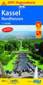 ADFC-Regionalkarte Kassel Nordhessen, 1:75.000, reiß- und wetterfest, GPS-Tracks Download Allgemeiner Deutscher Fahrrad-Club e V (ADFC)/BVA BikeMedia GmbH 9783870738884
