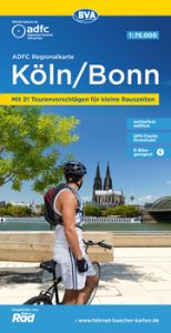 ADFC-Regionalkarte Köln/Bonn, 1:75.000, mit Tagestourenvorschlägen, reiß- und wetterfest, E-Bike-geeignet, mit Knotenpunkten, GPS-Tracks-Download Allgemeiner Deutscher Fahrrad-Club e V (ADFC)/BVA BikeMedia GmbH 9783969900475