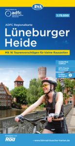 ADFC-Regionalkarte Lüneburger Heide, 1:75.000, mit Tagestourenvorschlägen, reiß- und wetterfest, E-Bike-geeignet, GPS-Tracks Download Allgemeiner Deutscher Fahrrad-Club e V (ADFC)/BVA BikeMedia GmbH 9783969902158