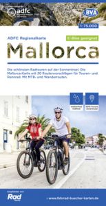 ADFC-Regionalkarte Mallorca, 1:75.000, reiß- und wetterfest, GPS-Tracks Download BVA BikeMedia GmbH/Allgemeiner Deutscher Fahrrad-Club e V (ADFC) 9783969901489
