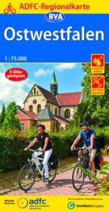 ADFC-Regionalkarte Ostwestfalen, 1:75.000, mit Tagestourenvorschlägen, reiß- und wetterfest, E-Bike-geeignet, GPS-Tracks Download Allgemeiner Deutscher Fahrrad-Club e V (ADFC)/BVA BikeMedia GmbH 9783969900208