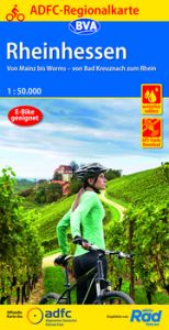 ADFC-Regionalkarte Rheinhessen, 1:50.000, mit Tagestourenvorschlägen, reiß- und wetterfest, E-Bike-geeignet, GPS-Tracks Download Allgemeiner Deutscher Fahrrad-Club e V (ADFC)/BVA BikeMedia GmbH 9783969900147