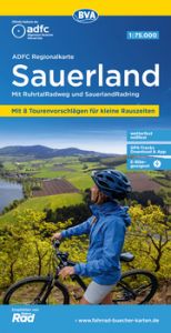ADFC-Regionalkarte Sauerland Allgemeiner Deutscher Fahrrad-Club e V (ADFC)/BVA BikeMedia GmbH 9783969901472