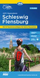 ADFC-Regionalkarte Schleswig Flensburg, 1:75.000, mit Tagestourenvorschlägen, reiß- und wetterfest, E-Bike-geeignet, GPS-Tracks Download Allgemeiner Deutscher Fahrrad-Club e V (ADFC)/BVA BikeMedia GmbH 9783969901106