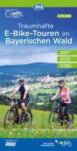 ADFC-Regionalkarte Traumhafte E-Bike-Touren im Bayerischen Wald, 1:75.000, mit Tagestourenvorschlägen, reiß- und wetterfest, GPS-Tracks Download Allgemeiner Deutscher Fahrrad-Club e V (ADFC)/BVA BikeMedia GmbH 9783969900826
