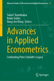 Advances in Applied Econometrics Subal C Kumbhakar/Robin Sickles/Hung-Jen Wang 9783031483844