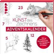 Adventskalender Die Kunst des Zeichnens. frechverlag 9783735880260