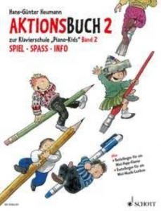 Aktionsbuch 2 zur Klavierschule 'Piano-Kids 2' Heumann, Hans-Günter 9783795751661