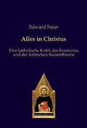 Alles in Christus Feser, Edward 9783868382709