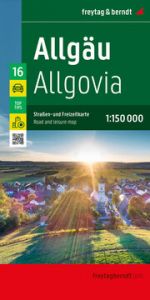 Allgäu, Straßen- und Freizeitkarte 1:150.000, freytag & berndt freytag & berndt 9783707922486