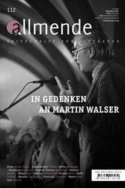 Allmende 112 - Zeitschrift für Literatur Hansgeorg Schmidt-Bergmann/Literarische Gesellschaft Karlsruhe/Matthia 9783963118951