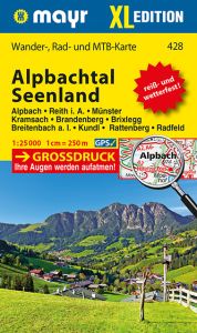 Alpbachtal, Seenland XL KOMPASS-Karten GmbH 9783850264419